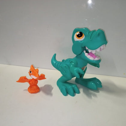 Ecost Customer Return Play-Doh Dino Crew Gefräßiger Tyrannosaurus, Spielzeug für Kinder ab 3 Jahr