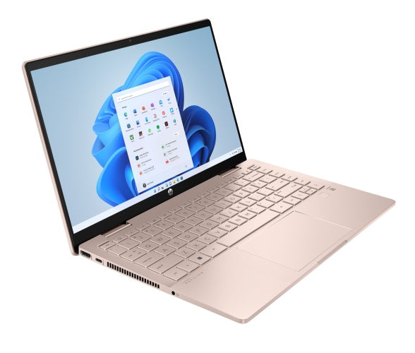 HP Pavilion x360 14-ek2000ny Laptop 14'' FHD Core 5 120U 16GB 512GB SSD W11H, Pale Rose Gold