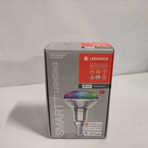 Ecost customer return LEDVANCE Smart LED R50 Spotlight Bulb with Wifi Technology, E14, RG