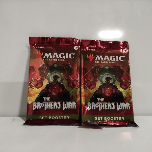 Ecost Customer Return Magic: The Gathering The Brothers’ War Set Booster 3-Pack Englische Version