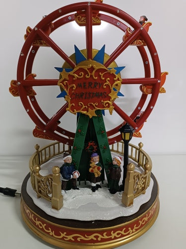 Ecost customer return Konstsmide LED Scenery Ferris Wheel with Animation, 3440000EE, Mult