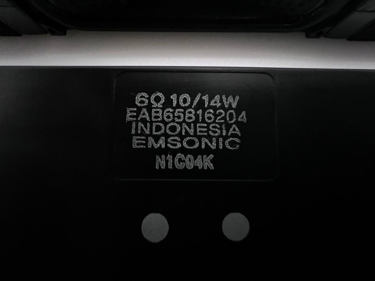 Speakers W14 EAB65816204 / EAB65816203 for LG 55NANO81T3A TV