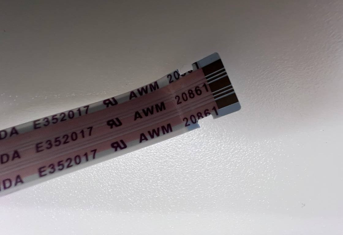 LVDS Cable G-CINDA E352017 AWM 20861 105C 60V VW-1 for TCL 40FHD7900 TV