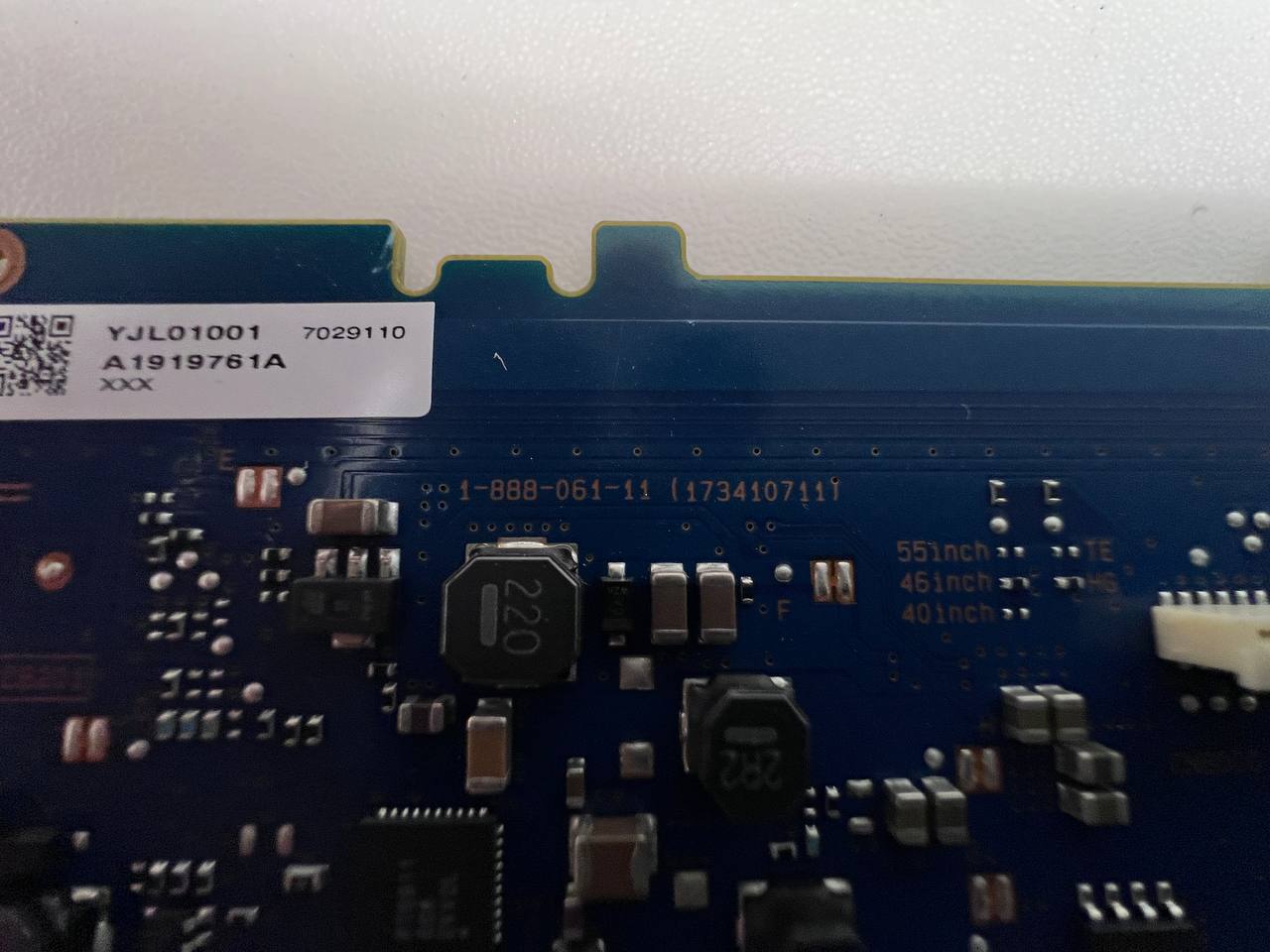 T-Con Board – 1-888-061-11 for Sony KDL-46W905A