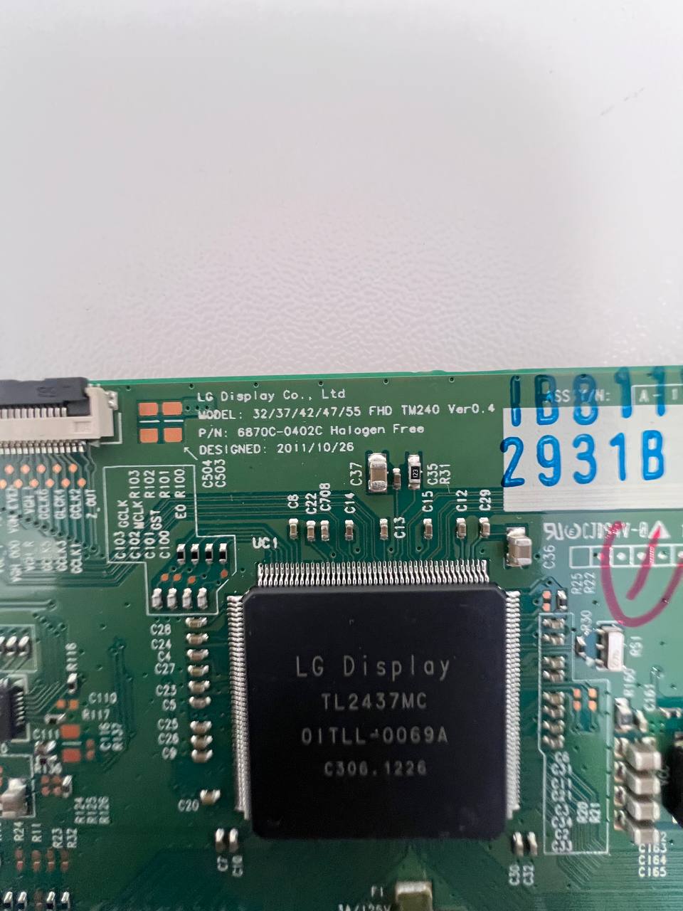 Philips 47PFL6877T/12 Smart TV T-Con Board - 6870C-0402C