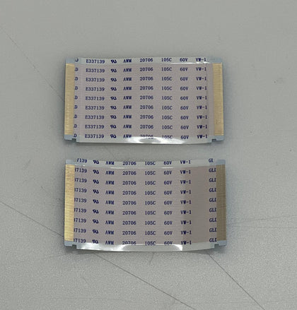 Flex cable E337139 AWM 20706 105C 60V VW-1 for Philips 43PUS8518/12 TV
