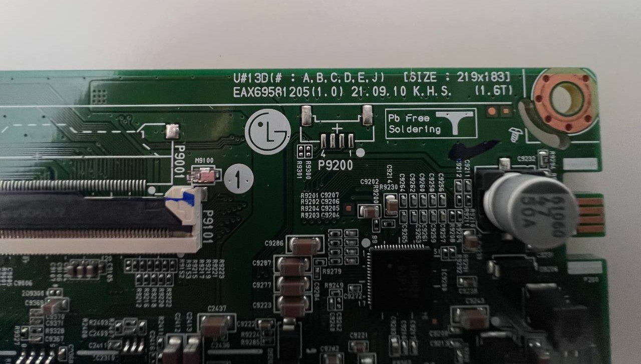 Mother board EAX69581205 for LG 43UQ81003LB TV