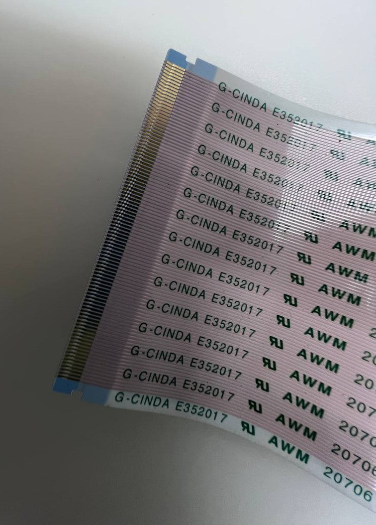 Flex cable G-CINDA E352017 AWM 20706 105C 60V VW-1 for Samsung UE50AU7092UXXH TV