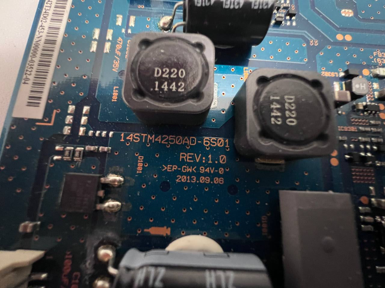 LED Driver - 14STM4250AD-6S01 for Sony KDL-42W805B TV