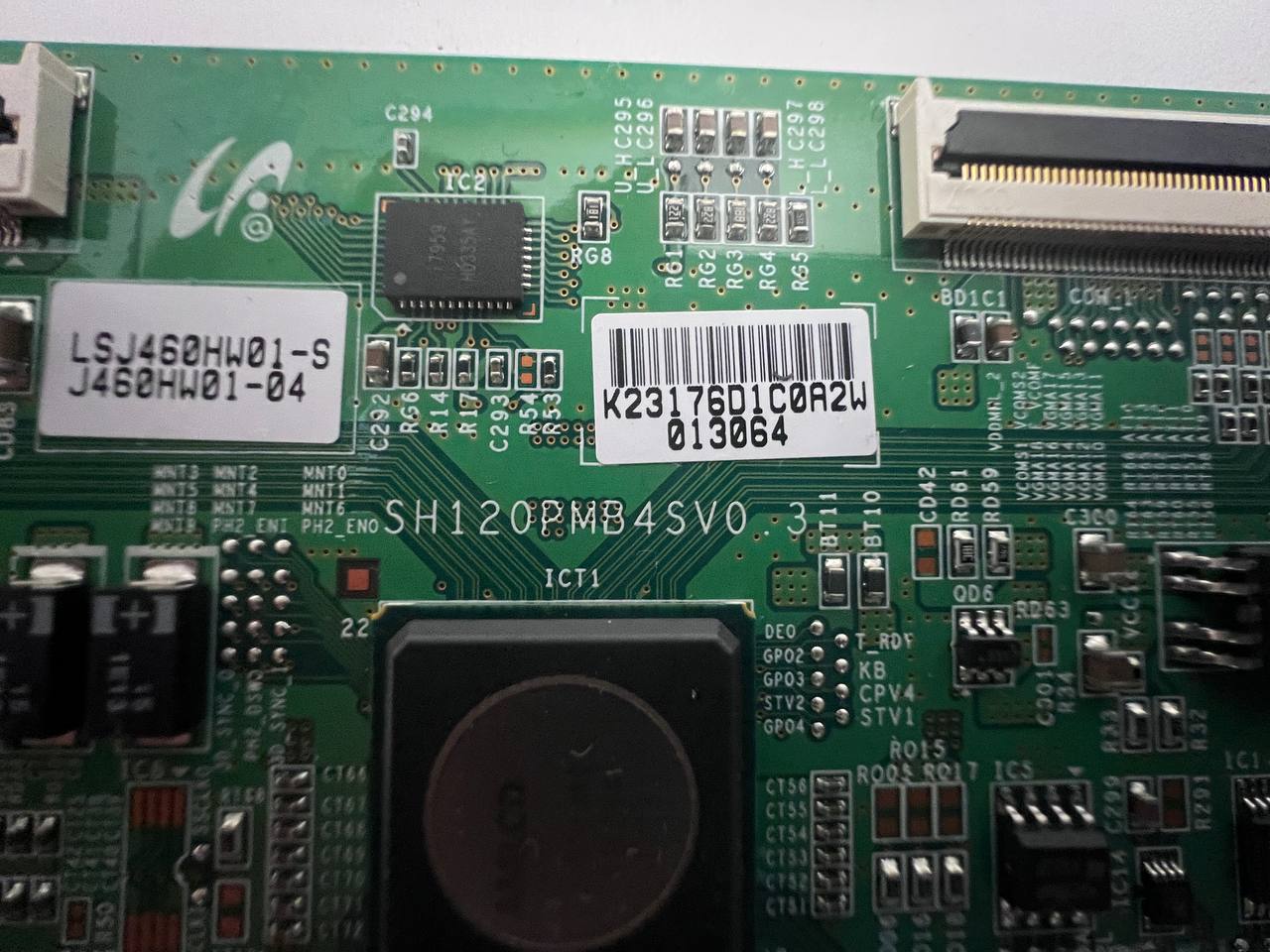 Samsung UE46D6545USXXE Smart TV T-Con Board - SH120PMB4SV0.3