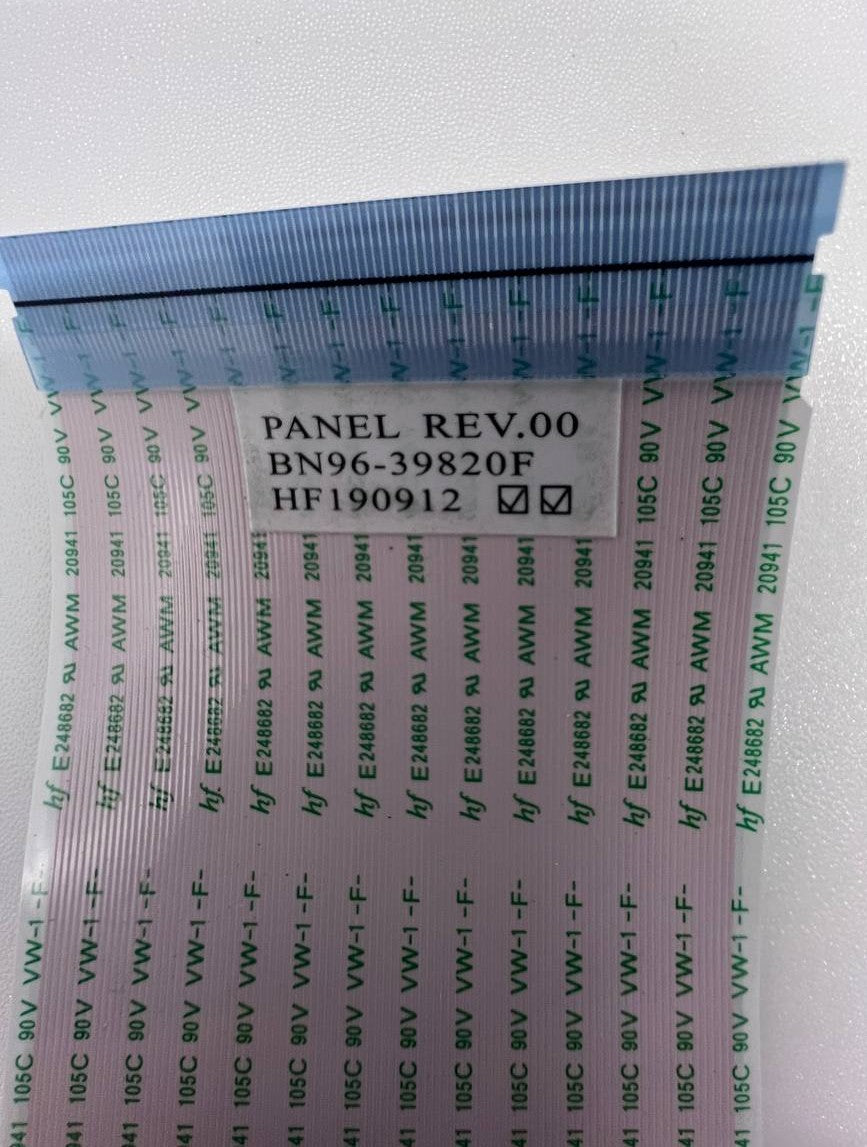 LVDS Cable BN96-39820F for Samsung UE50RU7105K TV