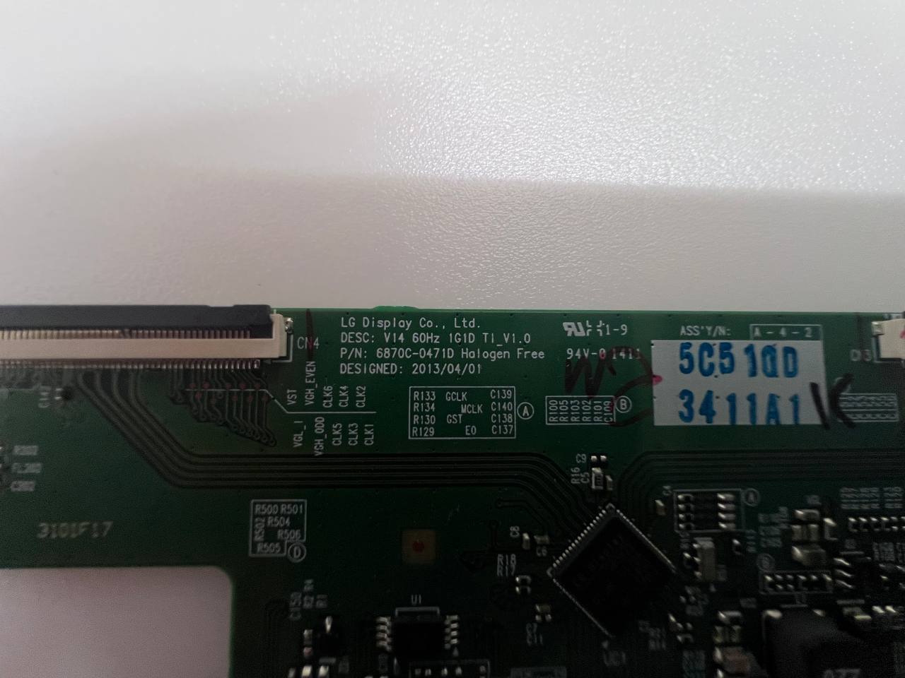 T-con board 6870C-0471D for Philips 47PFT5609 TV