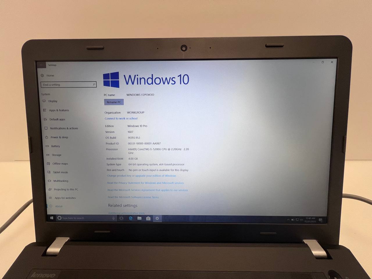 Lenovo ThinkPad E550 15.6