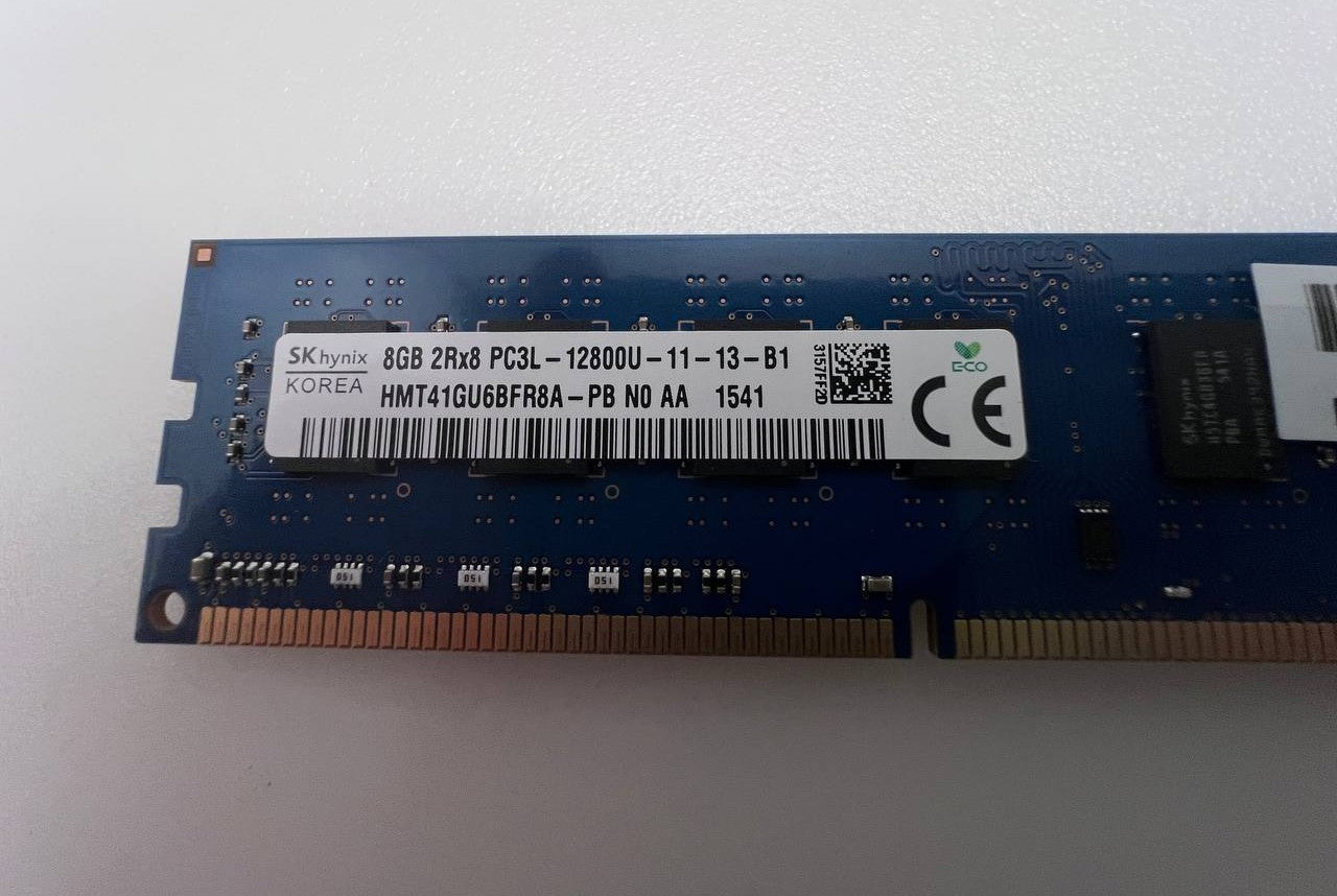 Lenovo S500 -  SK Hynix 1x8GB RAM 1600hz (DDR3) HTM41GU6BFR8A