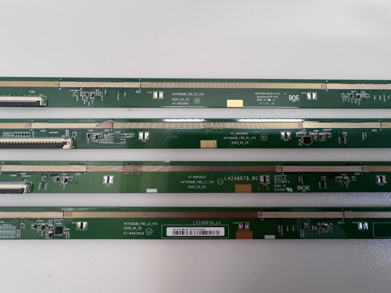 Matrix Board 47-6003661 / 47-6003462 / 47-6003623 / 47-6003624 for LG 75NANO813PA TV