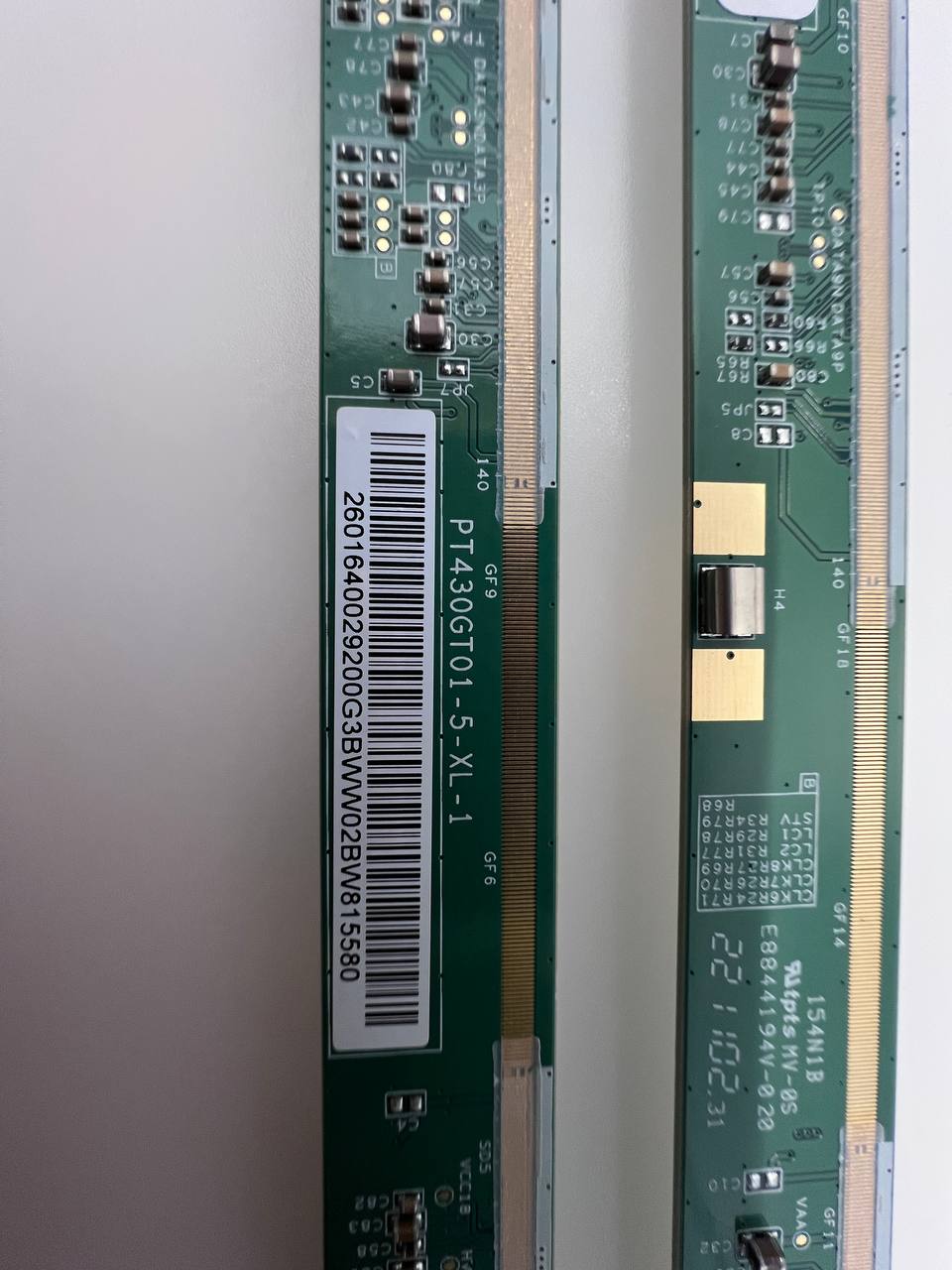 Matrix boards PT430GT01-5-XR-1 / PT430GT01-5-XL-1 for LG 43UR81003LJ TV