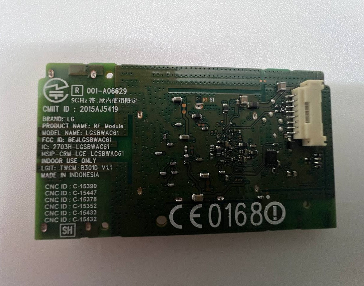 RF Module LGSBWAC61 EAT63153401 for LG 49UH850V TV