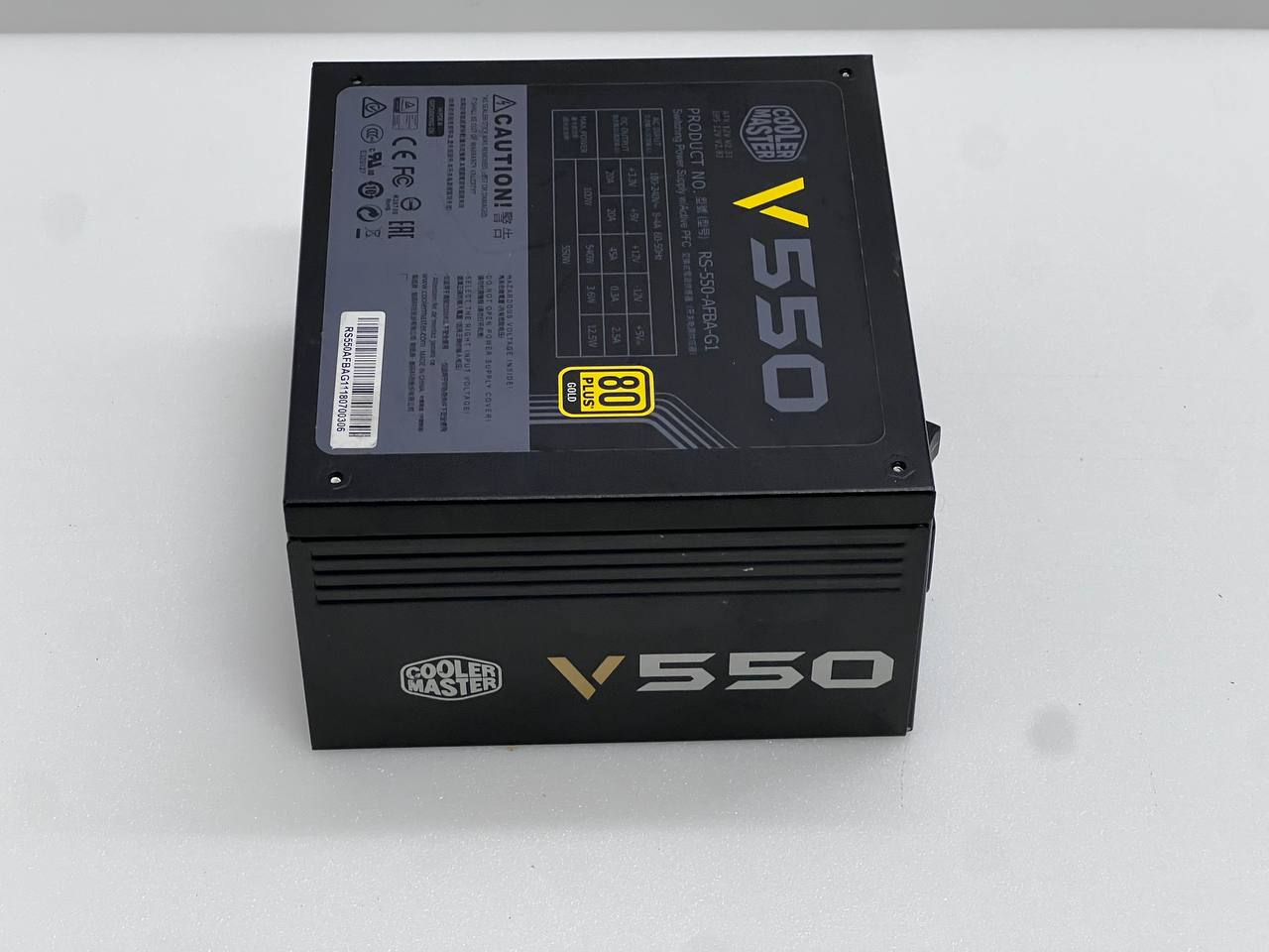 Cooler Master 80 Plus Gold PSU - RS-550-AFBA-G1 550W NO Cables
