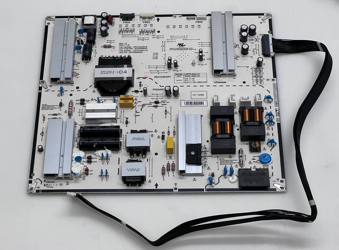Power Supply LGP75-20UL12 EAY65893202 for LG 75NANO813PA TV
