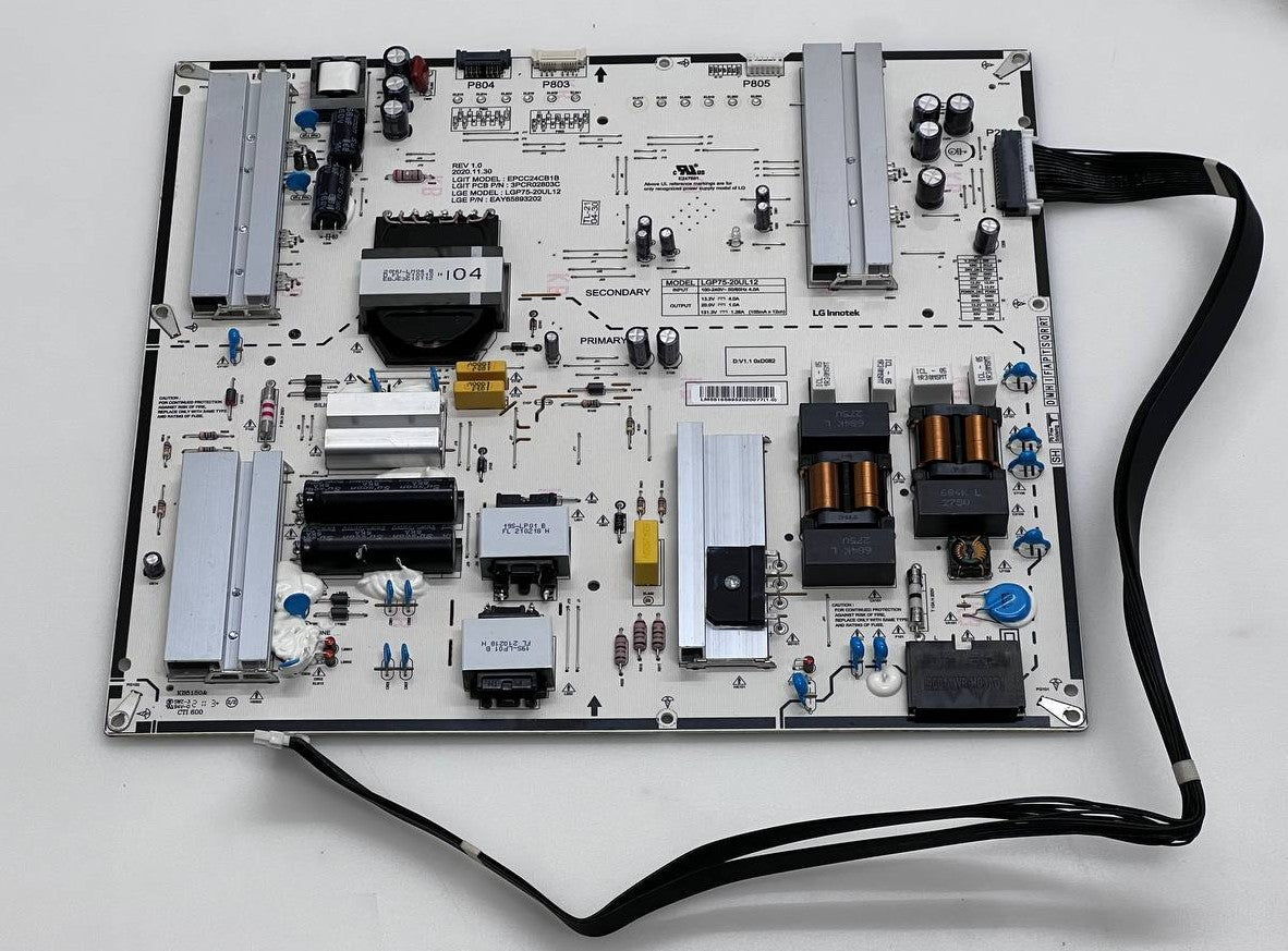 Power Supply LGP75-20UL12 EAY65893202 for LG 75NANO813PA TV
