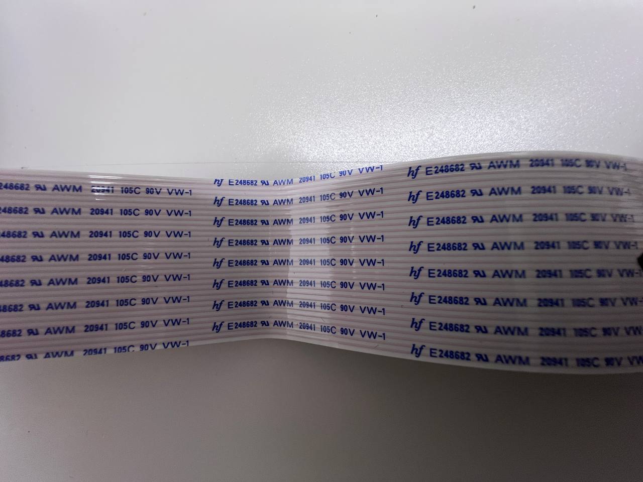 LVDS Cable HF E248682 AWM 20941 105C 90V VW-1 for JVC LT-40E71 TV