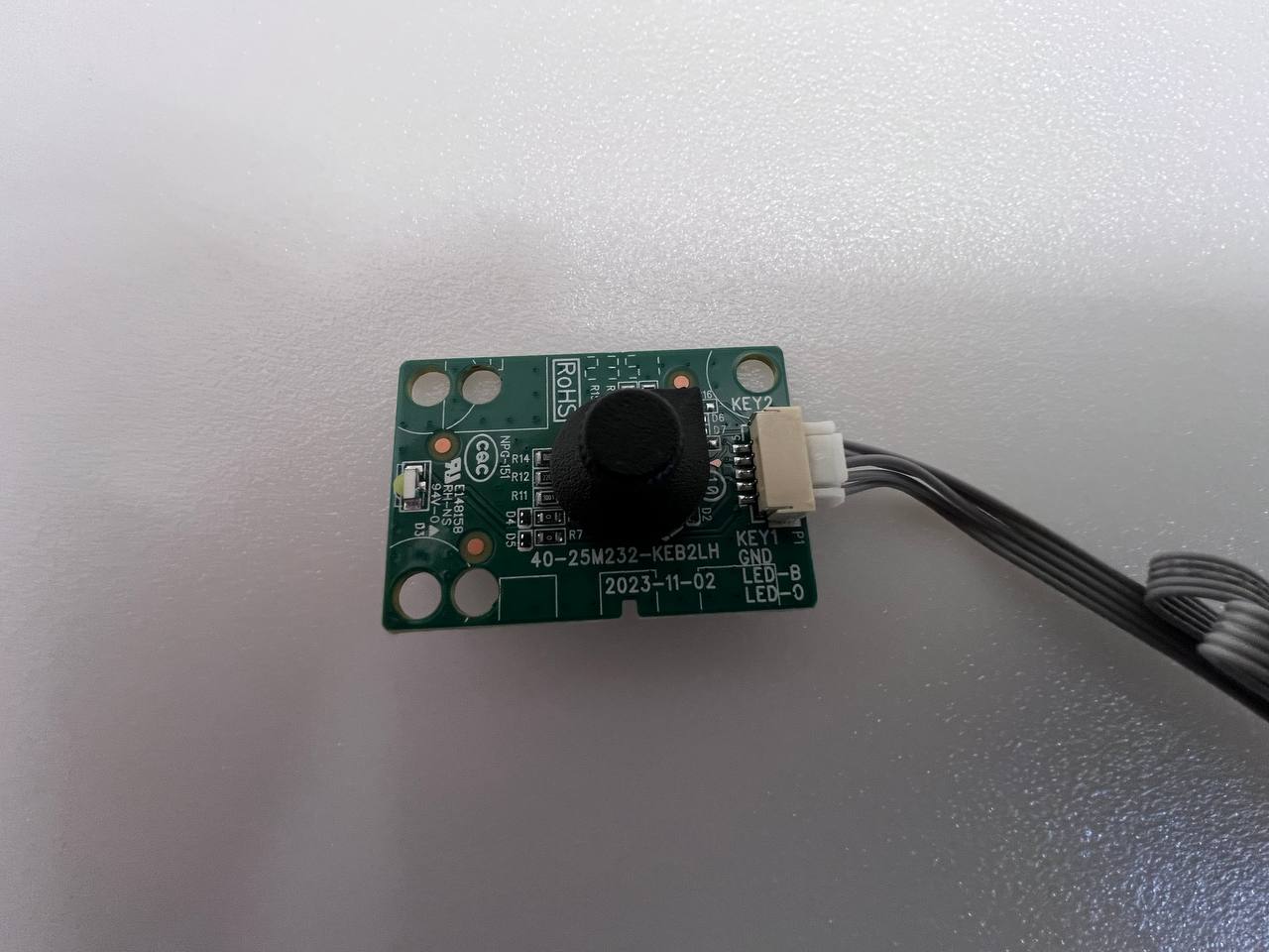 Control Button Board 40-25M232-KEB2LH for MSI MAG 27CQ6PF Monitor