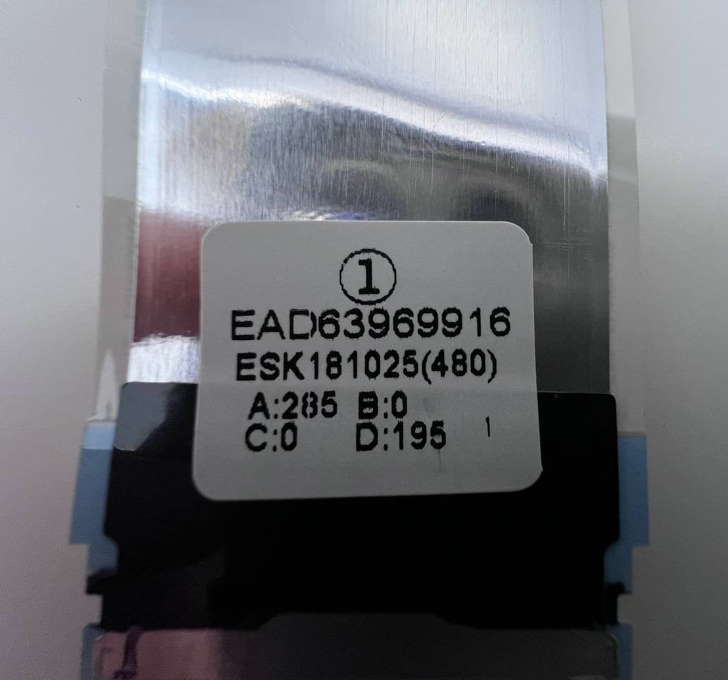 LVDS Cable EAD63969916 for LG 55UK7550MLA TV