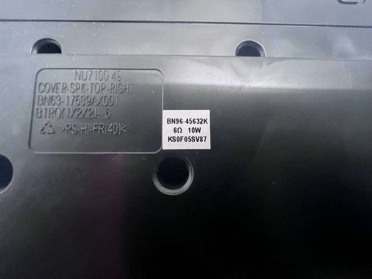 Speakers 10W BN96-45632K for Samsung UE55RU7305K TV