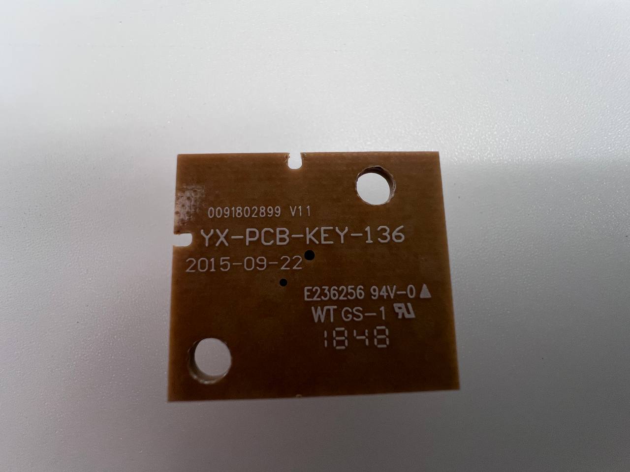 Control Button Board – YX-PCB-KEY-136 for Sharp LC-40UG7252E Smart TV