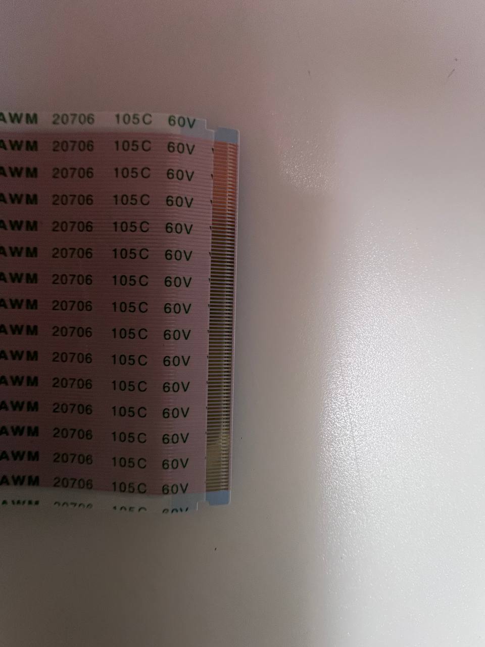 Flex Cable G-Cinda E352017 AWM 20706 105C 60V VW-1 for Samsung UE50AU7092U TV