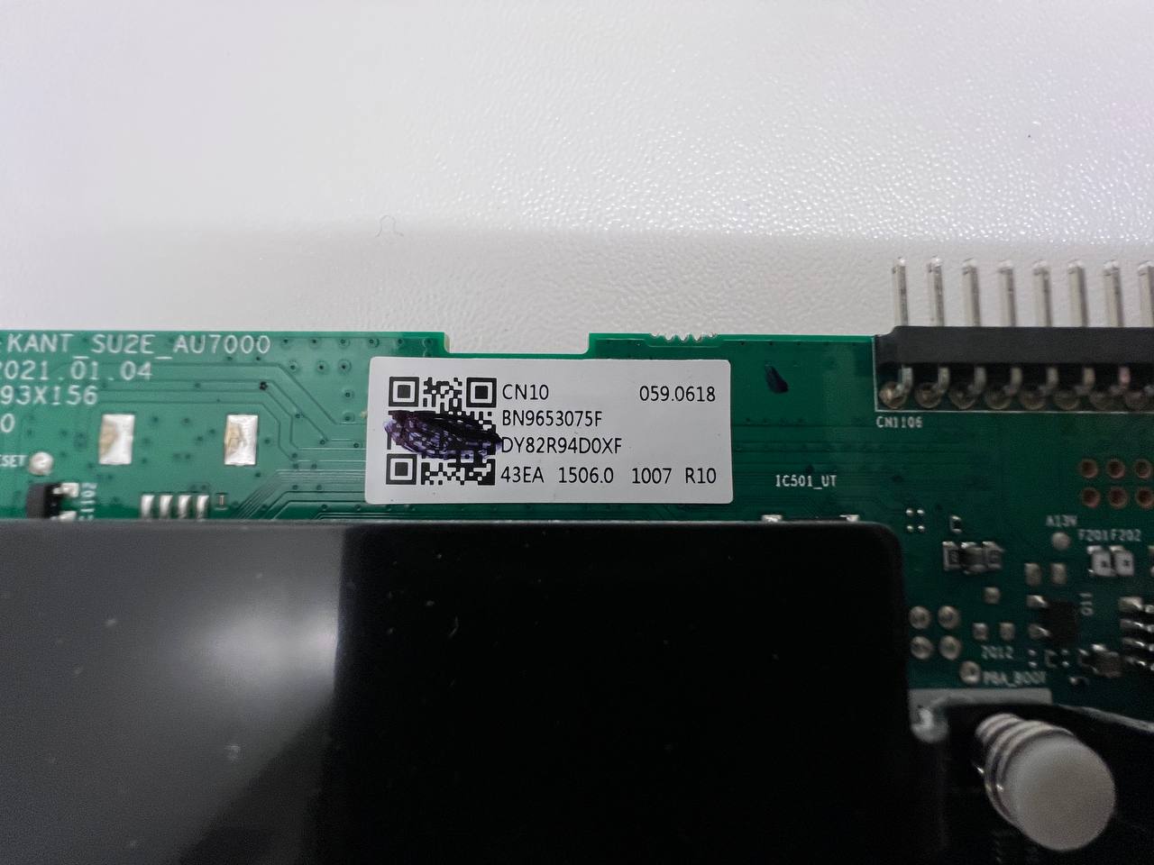 Samsung UE43AU7172U Smart TV Motherboard - KANT_SU2E_AU7000 (BN96-53075F)