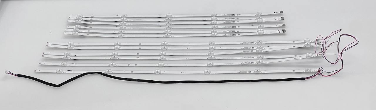 Philips 65PUS8209/12 TV LED Backlights - LB-GM3030-GJPHP656X11PSJ4-4-Y / LB-GM3030-GJPHP656X11PSJ4-R-Y