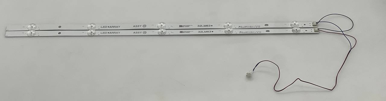 LED Backlight Strips – HL-99320CSP1313-0501S-01 B4 (2×5) for LG 32LM6380PLC Smart TV