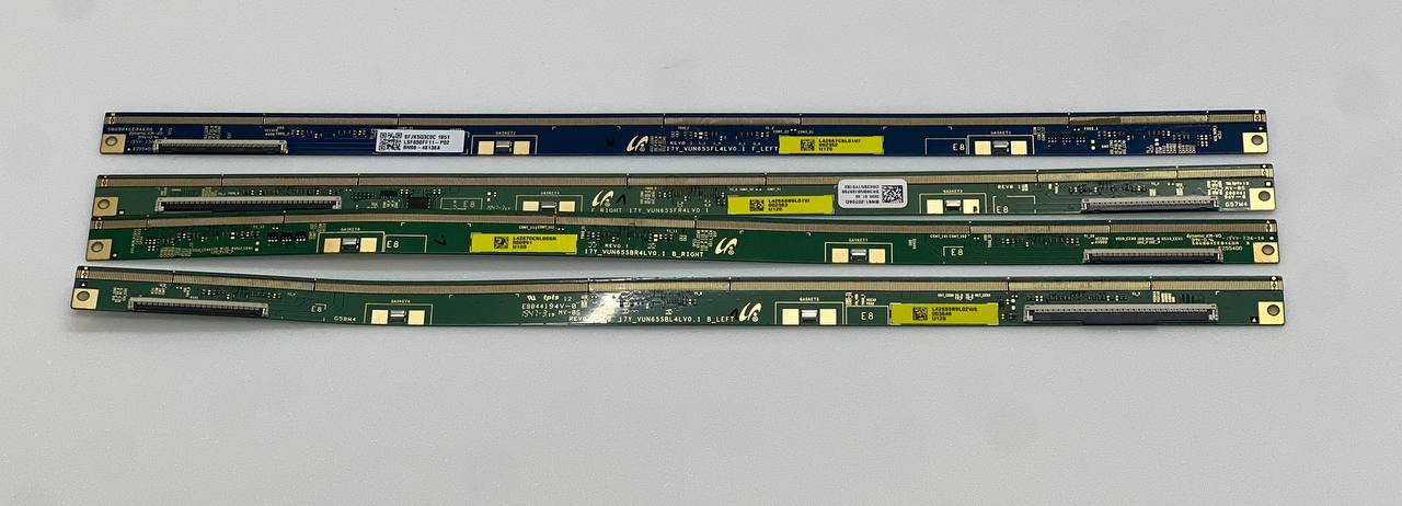 LCD Matrix Boards - 17Y_VUN65SBL4LV0.1 B_LEFT / 17Y_VUN65SBR4LV0.1 B_RIGHT / 17Y_VUN65SFR4LV0.1 F_RIGHT / 17Y_VUN65SFL4LV0.1 F_LEFT for Samsung QE65Q90RAT