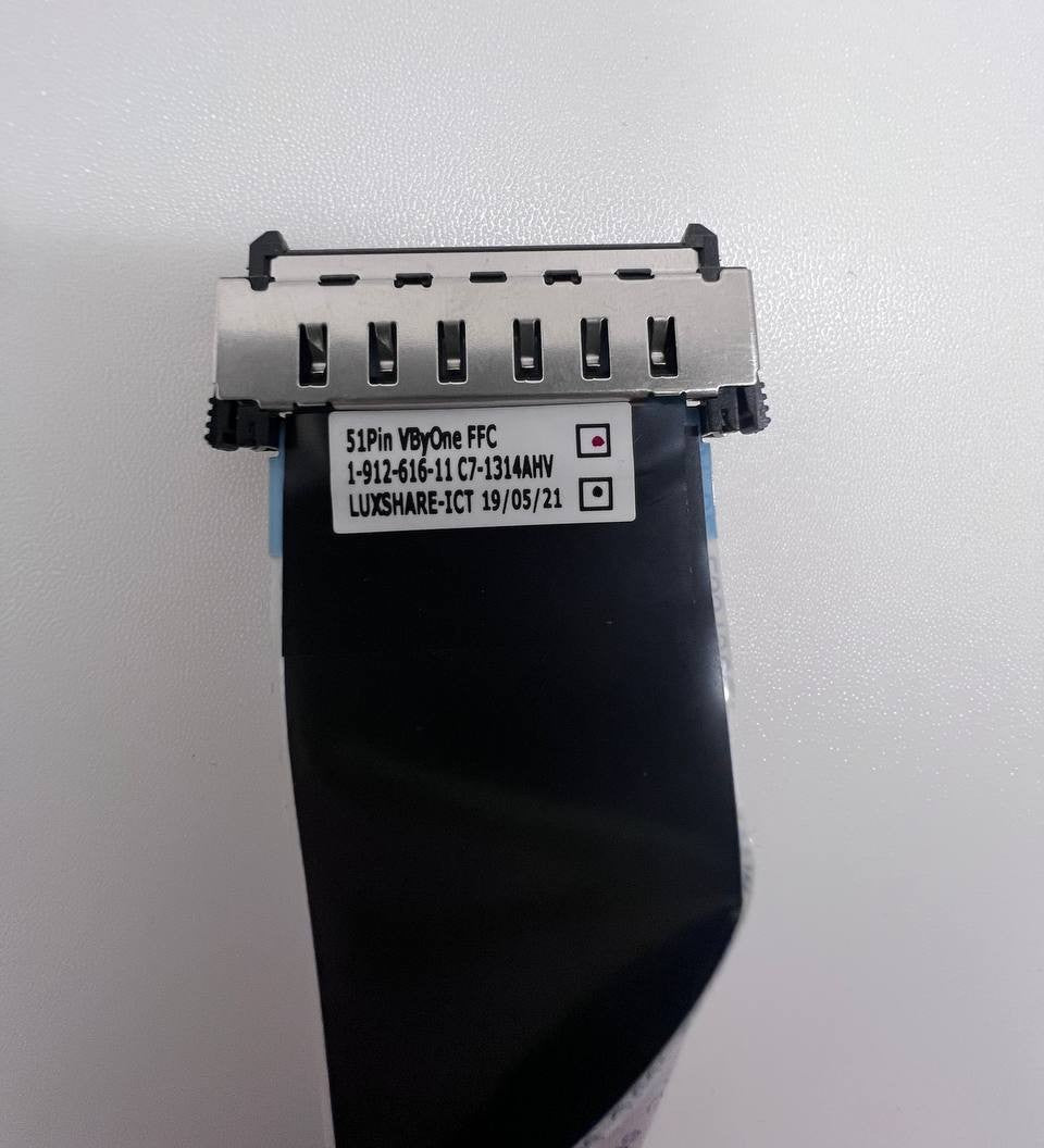 LVDS Cable 1-912-616-11 for Sony KD-55XG8196 TV