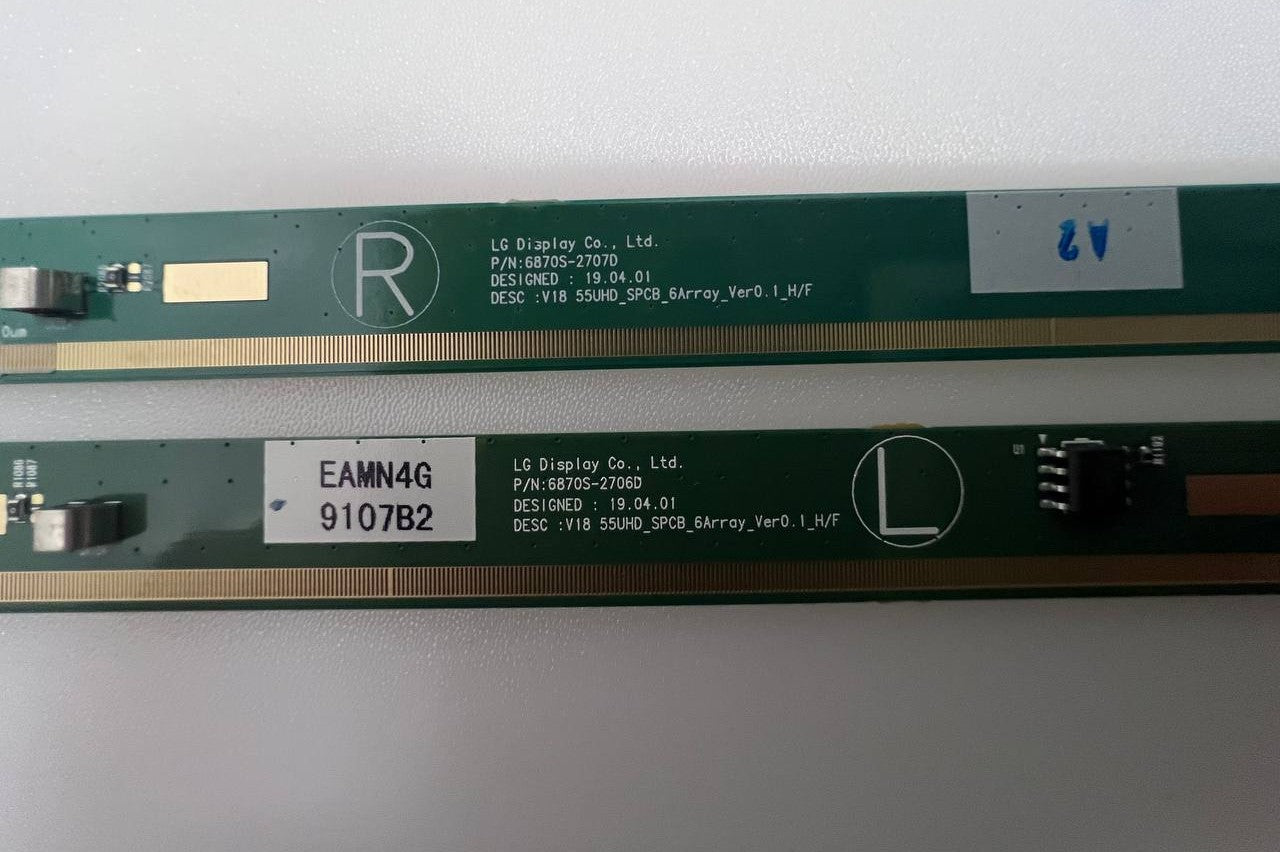 Matrix board 6870S-2707D / 6870S-2706D for LG 55UP75003LF Smart TV