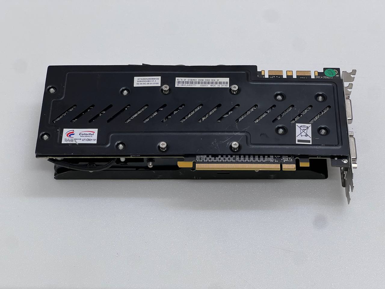 Colorful GeForce GTX260+ Dual Fan Graphics Card - 896MB DDR3
