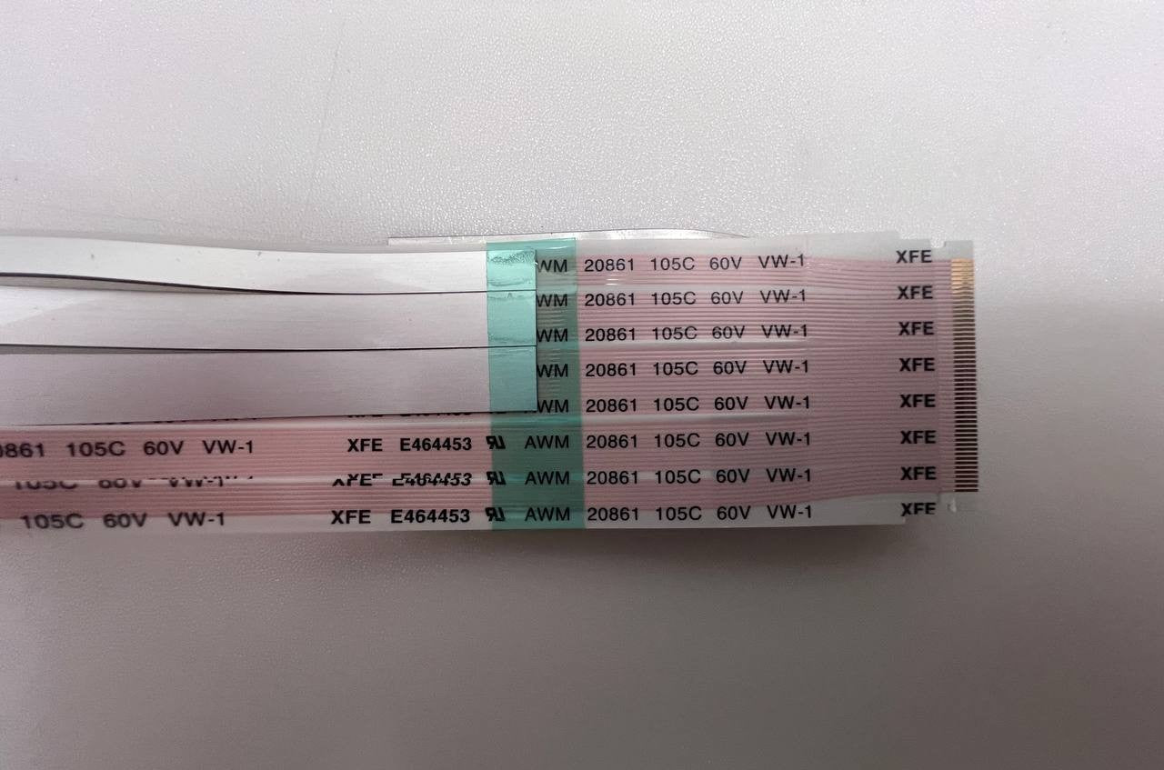 LVDS Cable XFE E464453 AWM 20861 105C 60V VW-1 for Hisense 75R6E4 TV