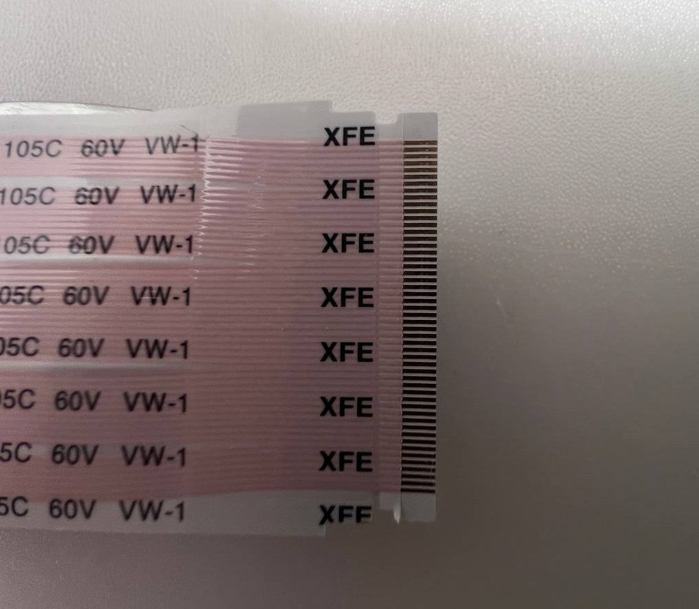 LVDS Cable XFE E464453 AWM 20861 105C 60V VW-1 for Hisense 75R6E4 TV