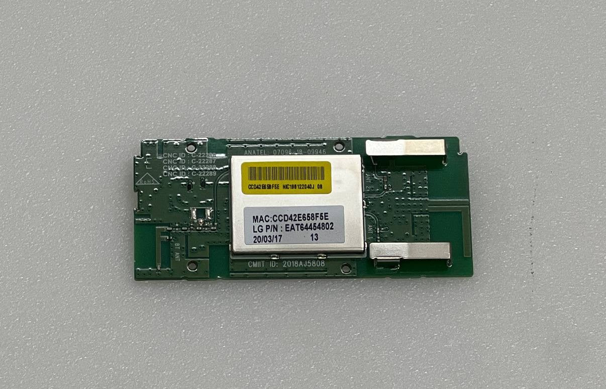 LG 43LM6300PLA RF / Wi-Fi Module – LGSBWAC92 (EAT64454802)