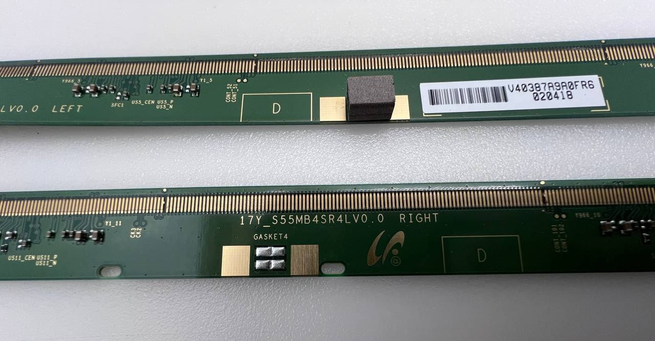 Matrix Boards 17Y_S55MB4SL4LV0.0 LEFT / 17Y_S55MB4SR4LV0.0 RIGHT for SONY KD-55XF7077 TV