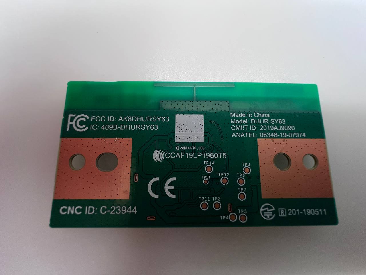 RF Module 1-005-419-12 for Sony XR-55X93J TV