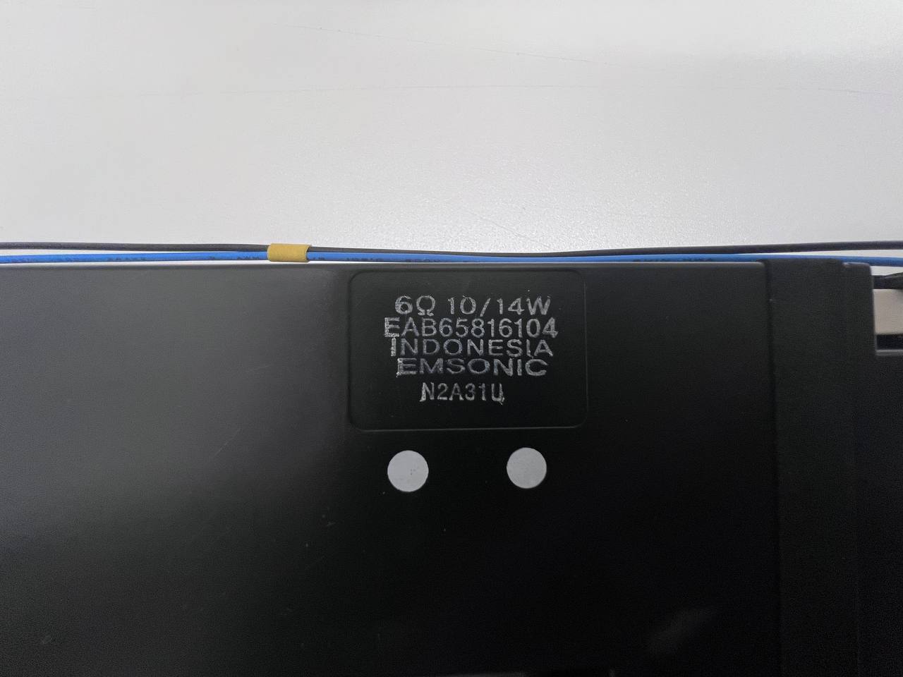 Speakers EAB65816104 / EAB65816103 14W for LG 43UP77003LB TV