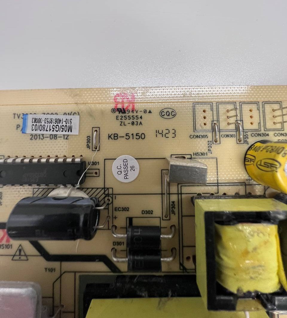 Power Supply KB-5150 TV3902-ZC02-01 for JVC LT-40E71 TV
