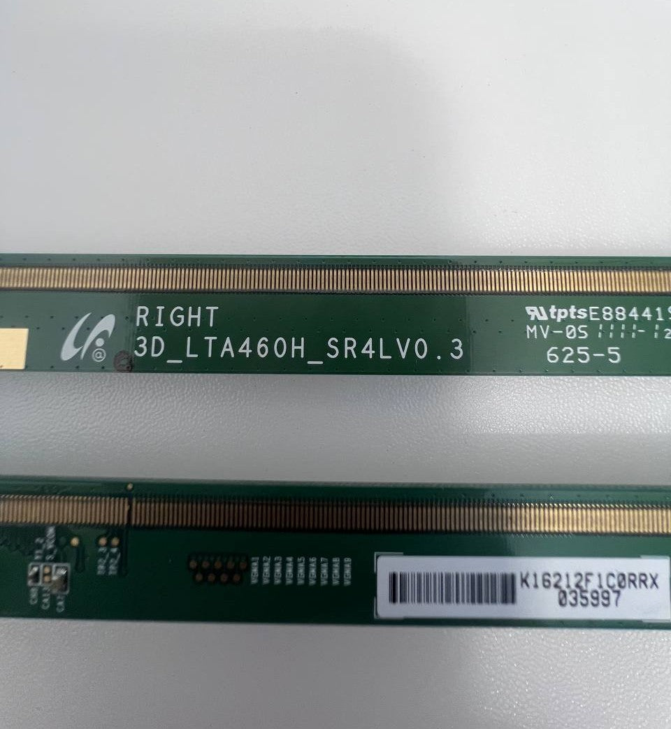 Samsung UE46D6545USXXE Smart TV Matrix Boards - 3D_LTA460H_SL4LV0.3 LEFT / 3D_LTA460H_SR4LV0.3 RIGHT