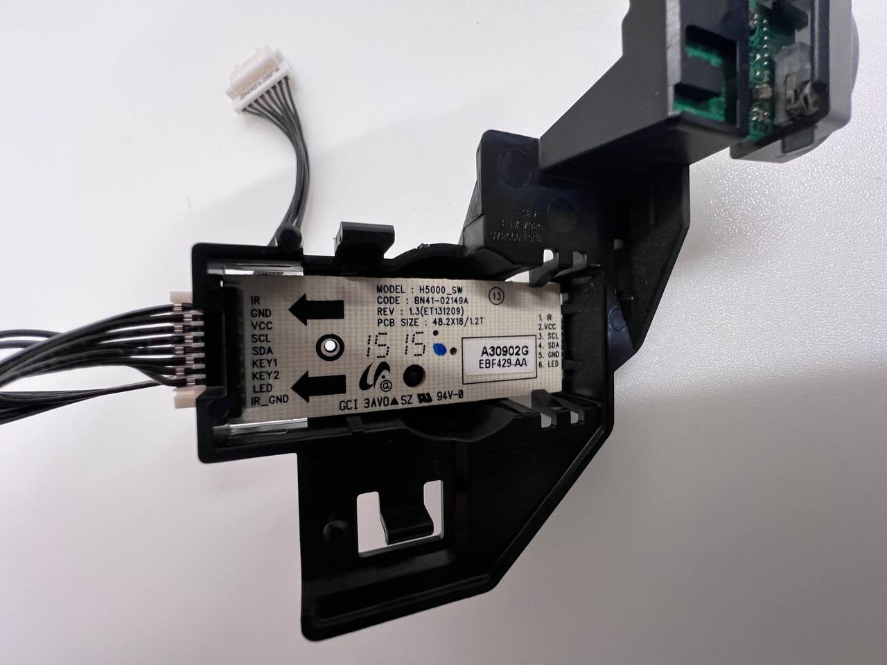 Power button board with IR sensor BN41-02149A for Samsung T32E310EX TV