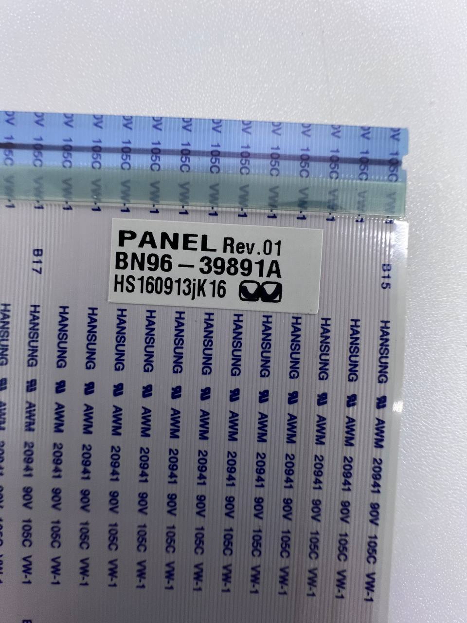 LVDS Cable BN96-39891A for Samsung UE40KU6075U TV