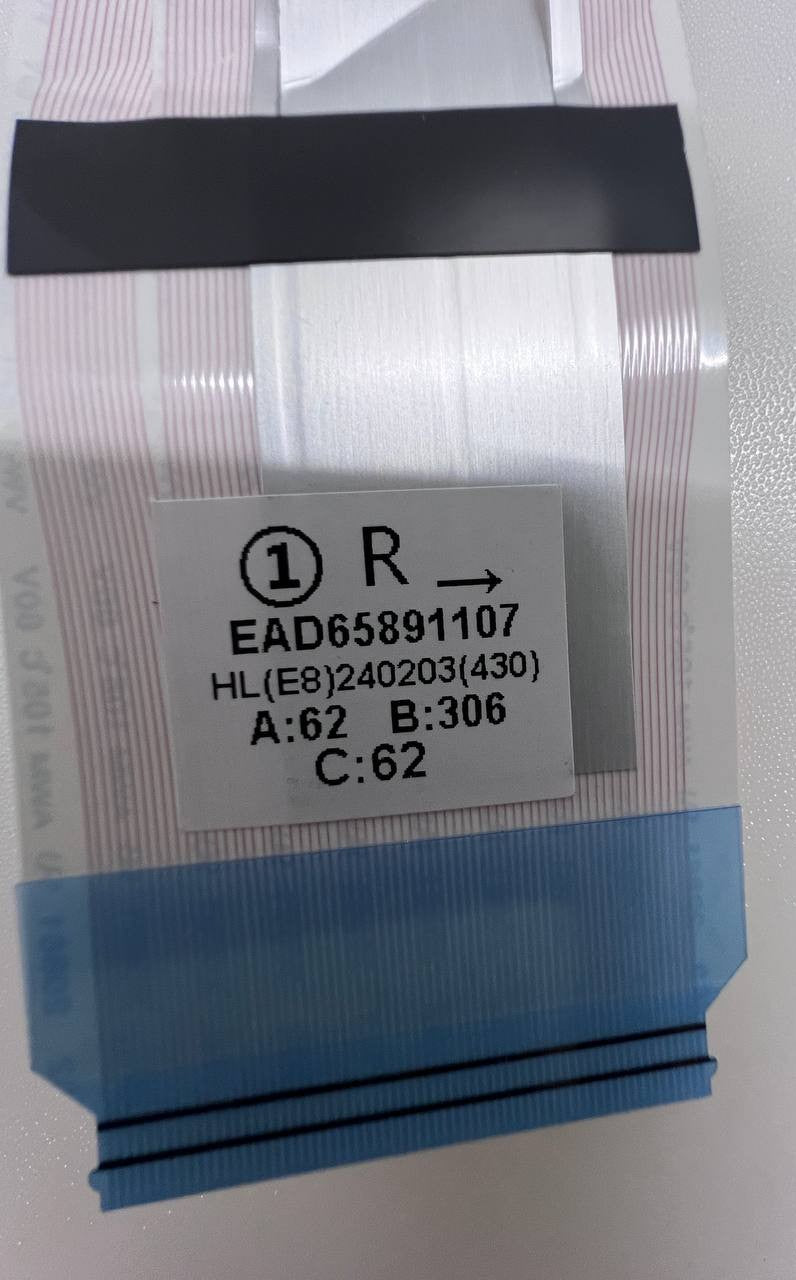 LVDS Cable EAD65891107 for LG 55UR81003LJ Smart TV