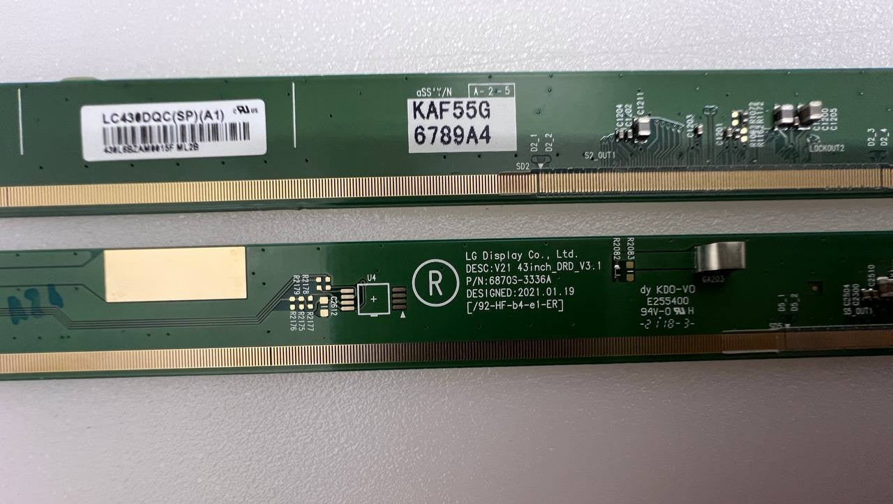 LG 43UP81003LR Smart TV Matrix Board - 6870S-3336A