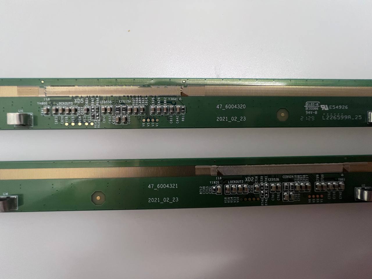 Matrix boards 47_6004320 / 47_6004321 for LG 55UP78003LB TV